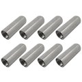 Jeep 07-25 Door Hinge Pin Bolts Guides Liners Stainless Steel Antidust Rushproof Kit Suit For Jk Jl Jt 8pcs 