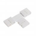10pcs T Shape 2 Pin Fit 5050 Led Chip With 10mm Strip Connector Extension 