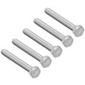 M6x55mm Hex Bolts 304 Stainless Steel Hexagon Screw Bolt 5pcs 