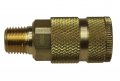 Coilhose Pneumatics 142 4-inch Body Size Coilflow Aro Interchange Coupler 1 Npt Male 
