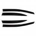 Ocpty Window Visors Fits For 2006-2011 Honda Civic Tape-on Rain Guards Side Wind Deflectors 4 Pieces 2pcs Front Rear