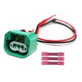 High Low Beam Headlights Connector For Wrangler 2007-2017 55078149ad Pigtail Harness Plug 