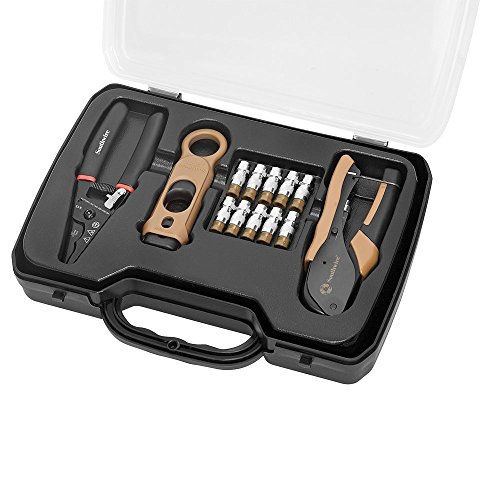 Southwire Tools Equipment Kitc1 13piece Cable Tv Tool Kit Cut Strip