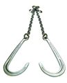 Ba Products F11-8 V Chain G40 Long J Hook For Rollback 