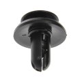 Bumper Retainers Plastic Push Rivets Fastener For Mr288150 42 In Face Diameter 0 22 Hole Size 10 66 Mm Head Black 2 Pack 