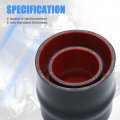 Automotive General Purpose Silicone Hose Hump Straight 3 5 89 Mm Id 4 102 Length With 2pcs T-bolt Clamps