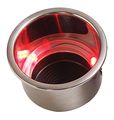 Sea-dog 588071-1 Led Flush Mount Combo Drink Holder With Drain Red 