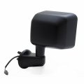 Fit System 60186c Driver Side Mirror For Jeep Wrangler Textured Black Foldaway Heated Power 