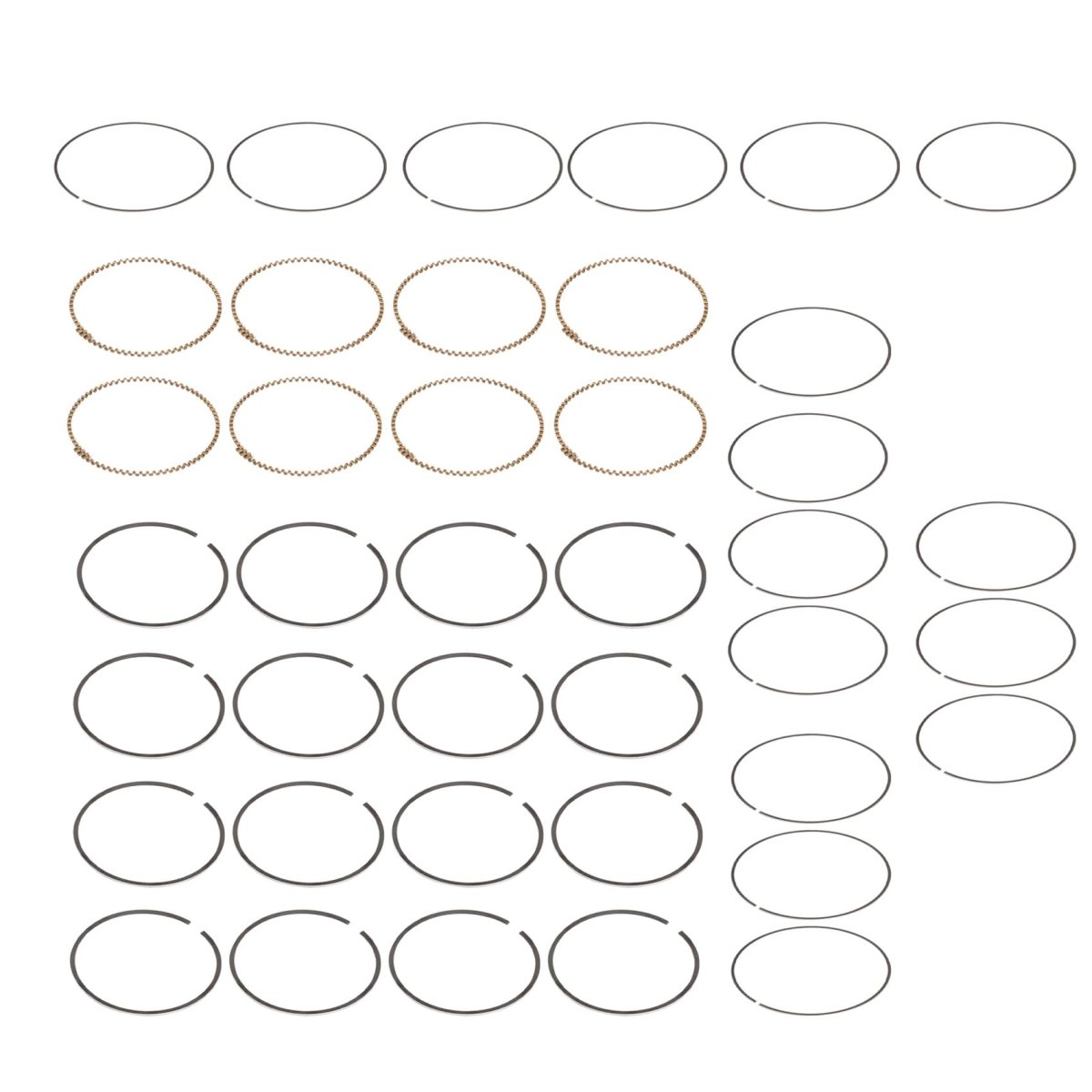 Standard Piston Ring Set Replacement For Ram 1500 2003 2005 Durango 2004 2008 Grand Cherokee Commander Magnum 5 7l V8 Ohv