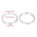 X Autohaux 4pcs 60 1 To 54 Mm Aluminium Alloy Car Hub Centric Rings Wheel Bore Spacer