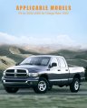 Ocpty Left Driver Side Gray Sun Visor Without Sunroof Fit For 2002 2003 2004 2005 2006 2007 2008 Dodge Ram 1500 1ct17tl2aa