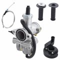 Pz26 Carburetor Replacement For Honda 1981-1984 Xr100 1985-2003 Xr100r 2004-2007 Crf100f Carb With Handlebar Hand Grips 