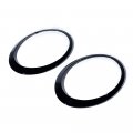 Left Right Headlight Trim Rings Oe Replacement For 2007-2015 Bmw Mini Cooper R55 R56 R57 R58 R59 Glossy Black