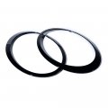 Left Right Headlight Trim Rings Oe Replacement For 2007-2015 Bmw Mini Cooper R55 R56 R57 R58 R59 Glossy Black