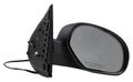 Chevrolet Gmc Passenger Side Power Heated Replacement Mirror Textured Black Door Mount With Flat Glass And G Sensor 