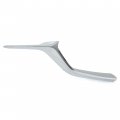 Hecasa Grille Molding Compatible With 2017-2021 Mazda Cx-5 Cx5 Right Side Grill Chrome Abs Plastic Silvery Replacemant For