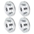 4pcs Timing Belt Pulley Aluminum Idler Xl40 Teeth 9 16 14mm Bore For 10mm Width Belts 3d Printers Cnc Machines Industry 
