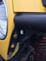 Vital All-terrain Led Front Turn Signal Lights For Jeep Wrangler Amber Tube Flat Fenders Jk Tj Yj Cj Rubicon Sahara