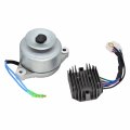 Neeseelily Alternator And Regulator Kit 09230754 15351-64600 Compatible With Kubota Tractor B1550 B20 B5200 B6200 B7410 B8200