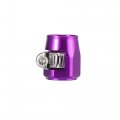X Autohaux 2pcs An6 Hex Car Hose Finisher Flexible Rubber Pipe Clamp With Screw Band Adapter Fitting For Oil Fuel Water Tube