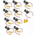 Voodoo 8 Gauge Maxi Inline Fuse Holderholder With Cover 40 Amp Fuse 10 Pack 