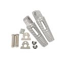Tcmt Silver Rear Foot Pegs Motorcycle Footpeg Footrest Bracket Set Fits For Suzuki Gsxr600 Gsxr750 2006-2020 Gsxr1000 2005-2020 