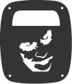 Jeeptails Joker Tail Lamp Light Covers For Jeep Wrangler Tj And Yj Black Set Of 2 