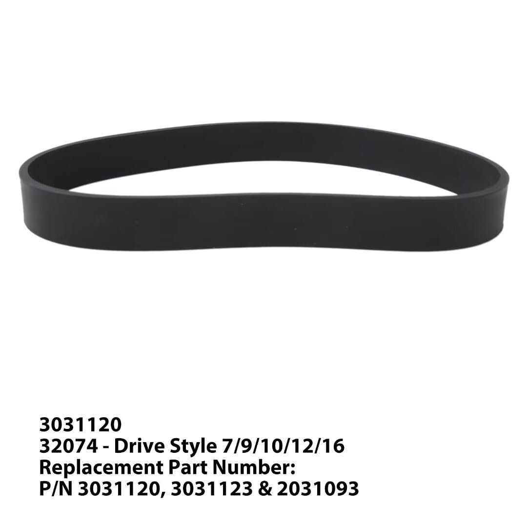 2pcs Replacement Belts For Cleanview Deluxe Vacuum With Onepass Technology Model 3247 Drive Style 7 9 10 12 16