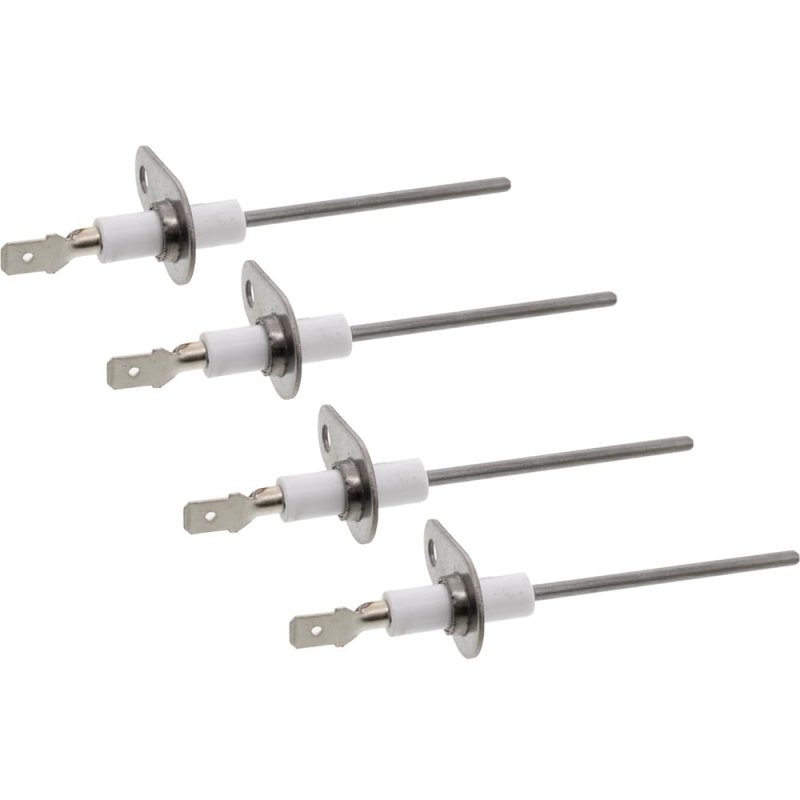 4 Pack 0130f00010 Climatek Upgraded Furnace Flame Sensor Rod Fits Goodman