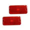 Rear Side Marker Light Pair For Chevy G10 1985 To 1995 Driver And Passenger Replacement Gm2860101 Bulbs Excluded 