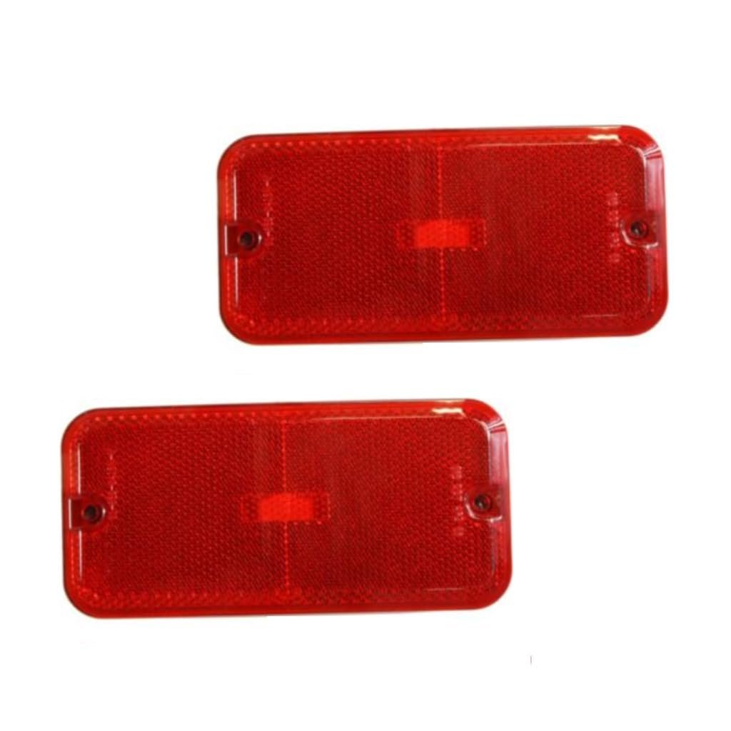 Rear Side Marker Light Pair For Chevy G10 1985 To 1995 Driver And Passenger Replacement Gm2860101 Bulbs Excluded