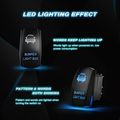 Nilight Bumper Light Bar Rocker Switch Led 5 Pin Laser On Off 20a 12v 10a 24v Jumper Wires Set2 Years