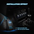 Nilight Bumper Light Bar Rocker Switch Led 5 Pin Laser On Off 20a 12v 10a 24v Jumper Wires Set2 Years