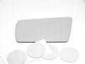 Fits 1997-2000 Mb C Class Cl500 Cl600 Left Driver Mirror Glass Lens W Adhesive Usa Alternative Direct Fit Over For Heated And 