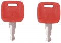10pcs Re183935 Re71557 Re43492 Ignition Key Equipment For Tractor 110 Tlb 4410 5101e 5075e 5220 5225 5425 6105d 6115m 6230 7230