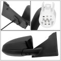 To1321371 Side Door Power Mirror For Toyota Yaris 2014 Passenger Right Paint To Match Black