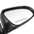 To1321371 Side Door Power Mirror For Toyota Yaris 2014 Passenger Right Paint To Match Black