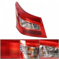Clear Lens Tail Light Brake Lamp Outer Driver Side Replacement For 2016 2018 Nissan Sentra Red Part Number 265553yu0a