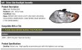 Left Driver Side Headlight Assembly Compatible With 2005-2007 Chrysler Town And Country