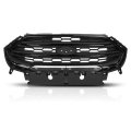 Front Bumper Upper Grille Assembly For Ford Ecosport 2018 2022 Black Polypropylene Grill Gn1z-17b968-ab Gn1z17b968ab Fo1200633 
