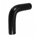 X Autohaux 1 Set 22mm 0 87 Id 90 Degree Elbow Engine Silicone Hose Black For Car Intercooler Intake Piping With 2 Pcs Clamps