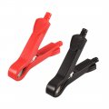 Uxcell Battery Test Clips 30 Amp Insulated Clamps For Automotive Car Black Red 2pcs 