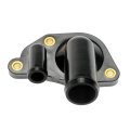 Coolant Thermostat Housing For Chrysler Concorde Intrepid 1998 2004 Plastic Black 70 Degrees Neck Angle 0 27 In Mounting Hole