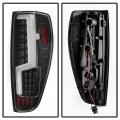 Acanii For 2004-2012 Chevy Colorado Gmc Canyon Led Light Tube Full Tail Lights Brake Lamps Driver Passenger Side
