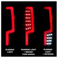 Acanii For 2004-2012 Chevy Colorado Gmc Canyon Led Light Tube Full Tail Lights Brake Lamps Driver Passenger Side