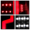 Acanii For 2004-2012 Chevy Colorado Gmc Canyon Led Light Tube Full Tail Lights Brake Lamps Driver Passenger Side