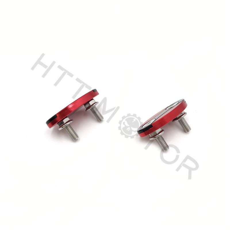 Mirror Block Off Plates Cover Caps For S1000rr 2013 2018 Red Billet Aluminum Base Left And Right Pair