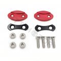 Mirror Block Off Plates Cover Caps For S1000rr 2013 2018 Red Billet Aluminum Base Left And Right Pair