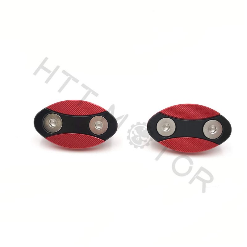 Mirror Block Off Plates Cover Caps For S1000rr 2013 2018 Red Billet Aluminum Base Left And Right Pair