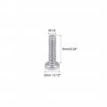 Uxcell M1 6x6mm Machine Screws Pan Phillips Cross Head Screw 304 Stainless Steel Fasteners Bolts 100pcs